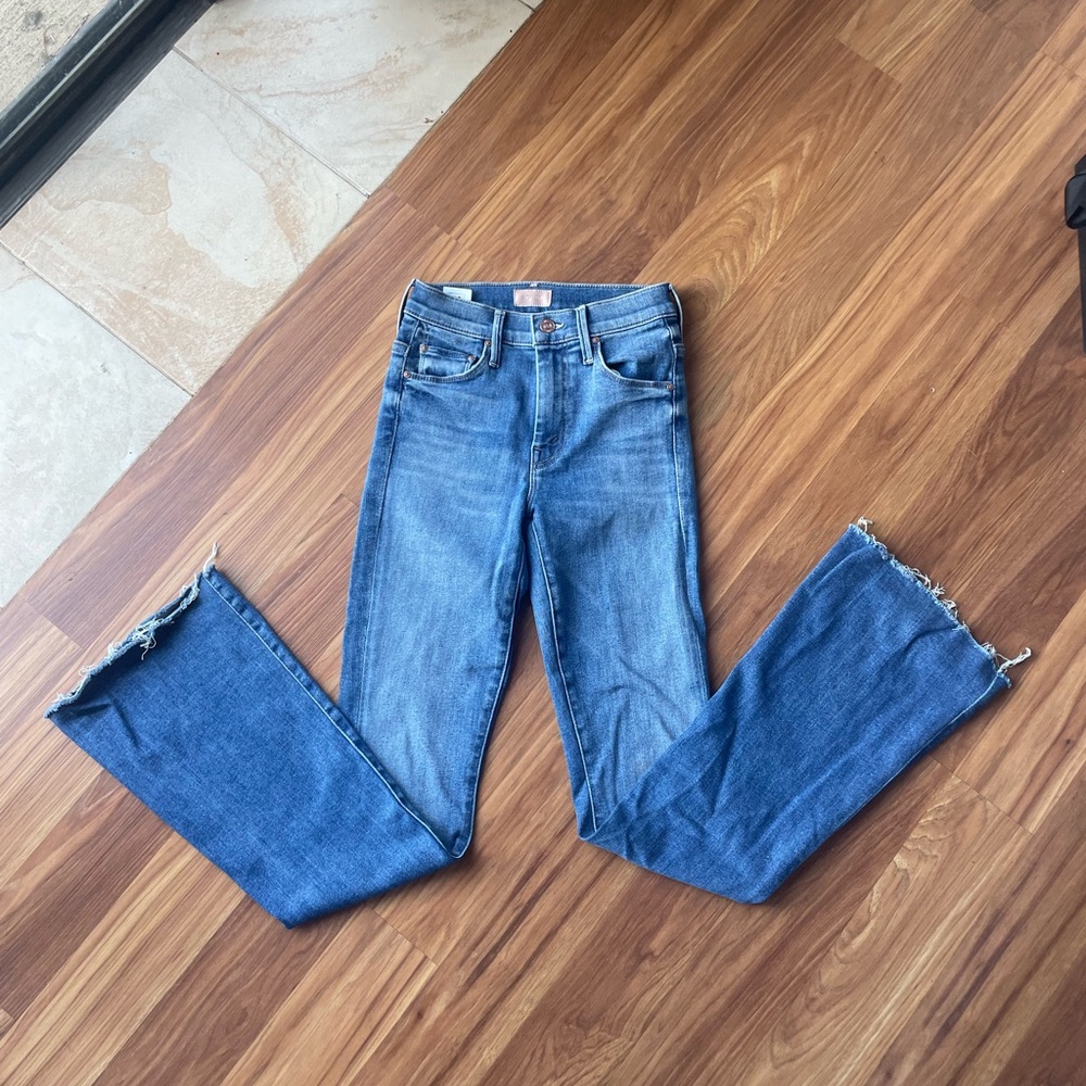 MOTHER jeans The Weekender Fray size 23 - Picture 9 of 11